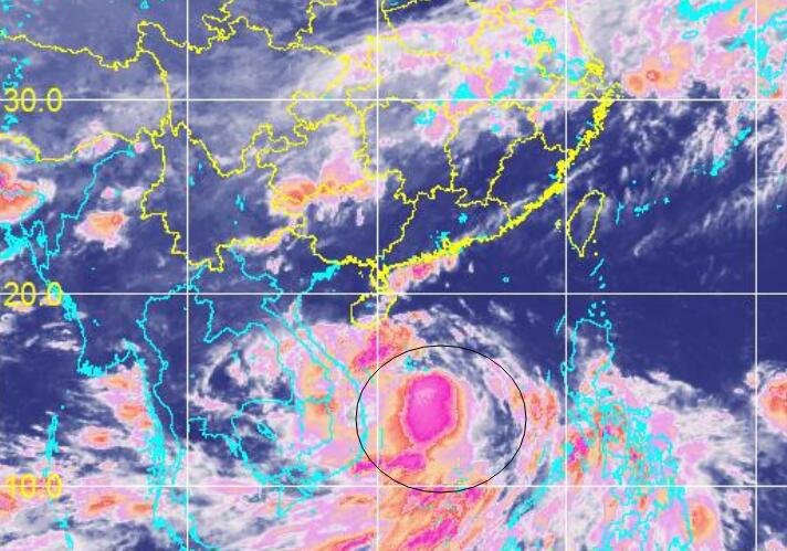 11号台风红霞路径实时发布系统云图 台风红霞最新卫星云图（持续更新）