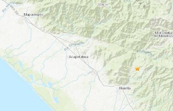 墨西哥南部地区发生5.2级地震 目前暂无人员伤亡报告