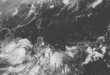 第11号台风红霞实时路径图消息 红霞将于18日中午在越南沿海登陆