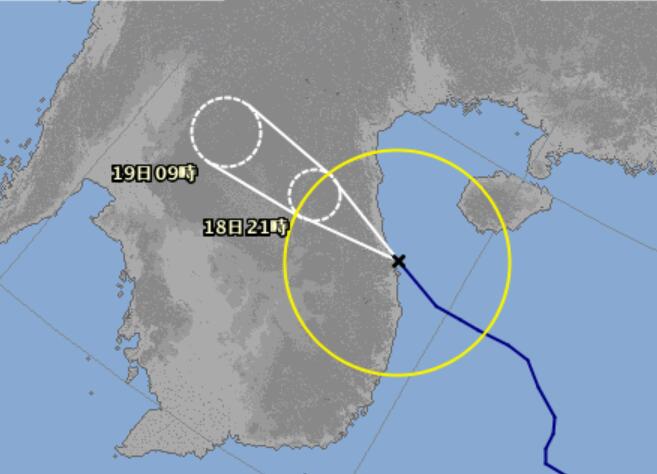 2020海南台风路径实时发布系统路径图 11号台风红霞最新路径走向图