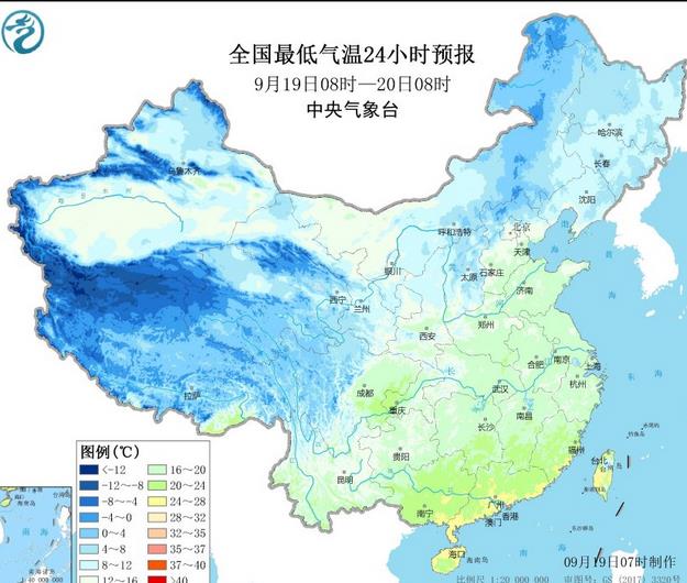 今华南江南继续有强降雨侵扰 东北降温显著最低跌至10℃上下