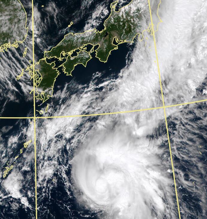 12号台风路径实时发布系统卫星云图 台风“白海豚”高清云图实况更新
