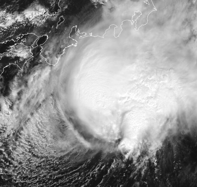 2020台风路径实时发布系统云图12号更新 台风白海豚高清卫星云图发布