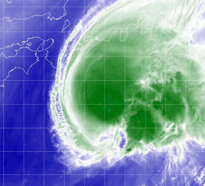 2020台风路径实时发布系统云图12号更新 台风白海豚高清卫星云图发布