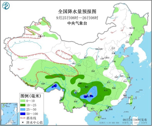 华北降雨结束气温回升至20℃以上 贵州广西等局地仍有暴雨
