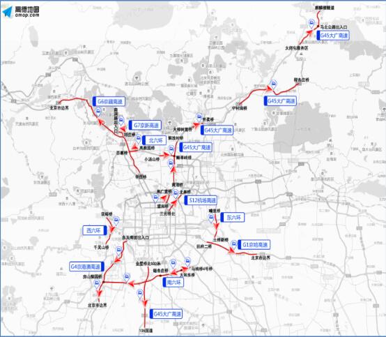 2020北京中秋国庆交通出行提示 北京哪些路段易堵
