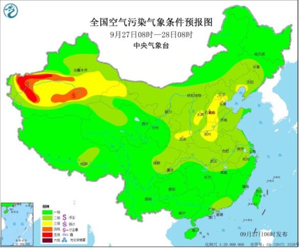 2020全国雾霾预报：北京河北等京津冀地区频繁大雾