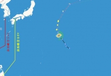 13号台风"鲸鱼"最新实时移动路径图 十三号台风路径实时发布系统今天走向