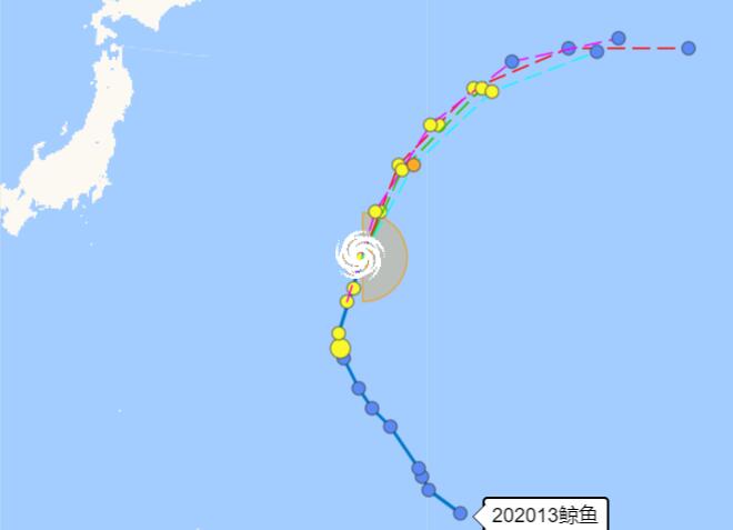 第13号台风路径最新消息今天  今年十三号台风鲸鱼路径发展图