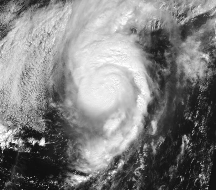 13号台风路径实时发布系统卫星云图更新  今日台风“鲸鱼”云图最新变化进展