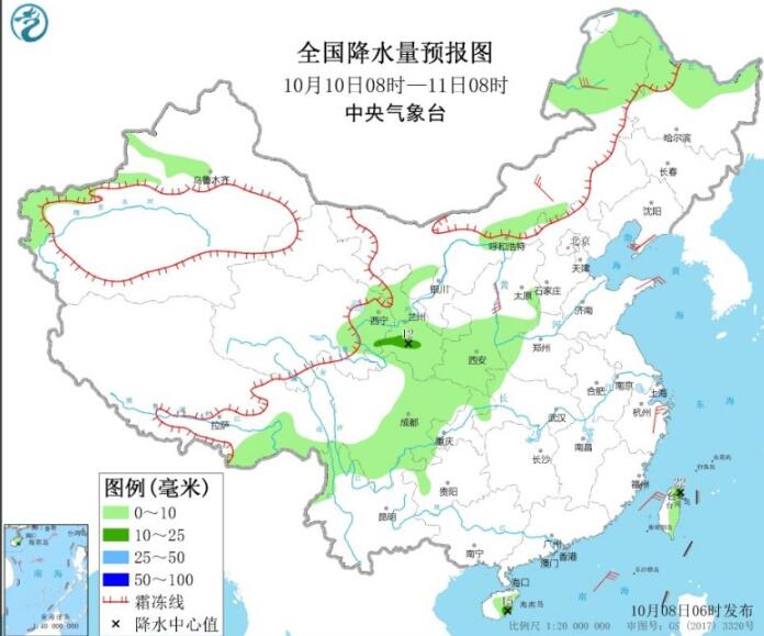 台风灿鸿影响东海迎13级大风 冷空气侵袭北方气温大跌