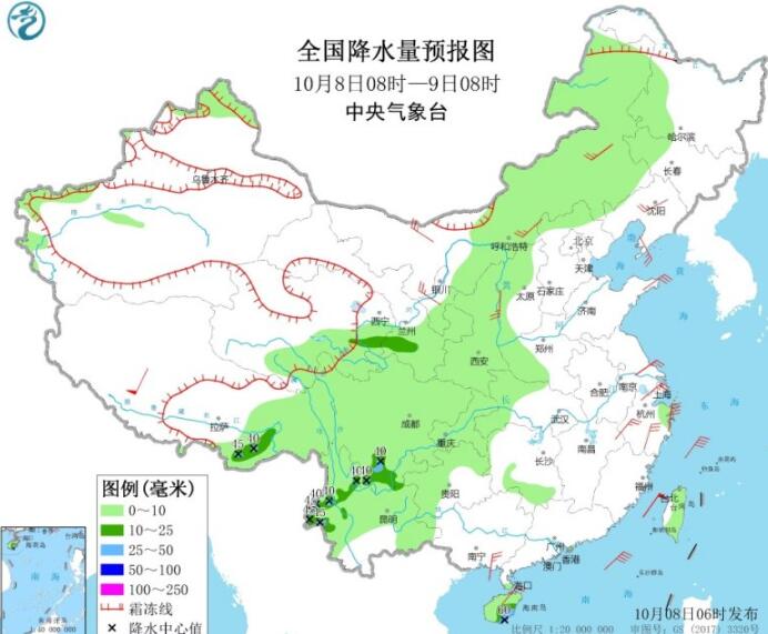 台风灿鸿影响东海迎13级大风 冷空气侵袭北方气温大跌