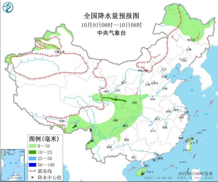 台风灿鸿影响东海迎13级大风 冷空气侵袭北方气温大跌