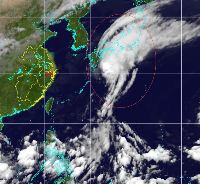 2020台风路径实时发布系统14号台风云图 台风灿鸿卫星云图实时动向追踪