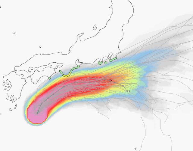 14号台风灿鸿最新路径图今天 十四号台风路径实时发布系统趋势图