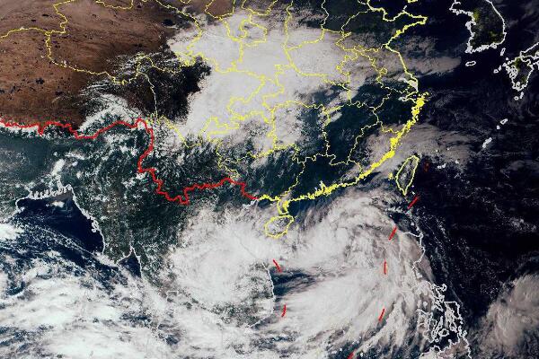 2020年广东台风路径实时最新消息 台风“浪卡”将给珠海市带来影响