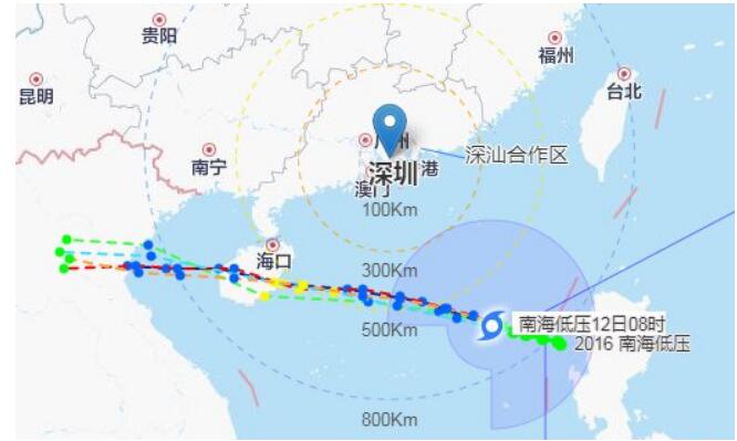 2020年第16号台风实时发布系统 台风浪卡已生成海南启动台风四级应急响应