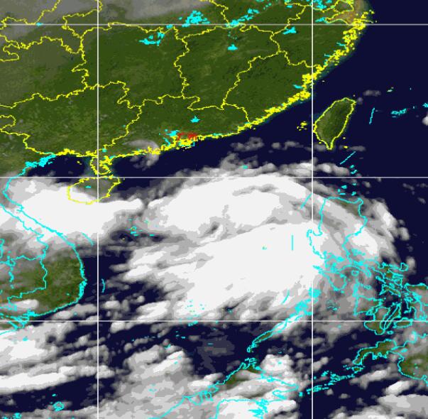 第16号台风路径实时发布系统云图 台风浪卡超清卫星云图更新