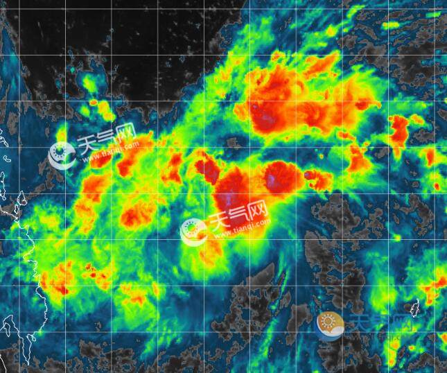 17号台风路径实时发布系统2020云图 台风沙德尔最新卫星云图情况