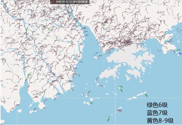 2020年广东台风路径实时最新消息 台风“浪卡”将给珠海市带来影响