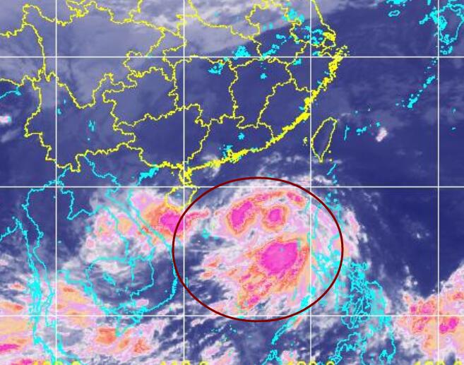 第16号台风路径实时发布系统云图 台风浪卡超清卫星云图更新