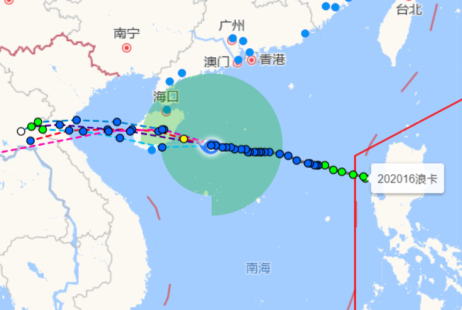 16号台风最新消息现在到哪里了 温州台风网台风浪卡路径实时发布系统