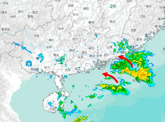 最新台风消息路径图 台风浪卡趋向海南广东也有明显风雨影响