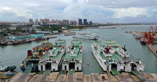 16号台风浪卡升级至强热带风暴级 今天琼州海峡全线停航