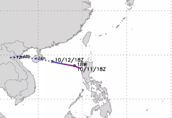 2020台风浪卡实时路径图 16号台风路径实时发布系统最新路径图