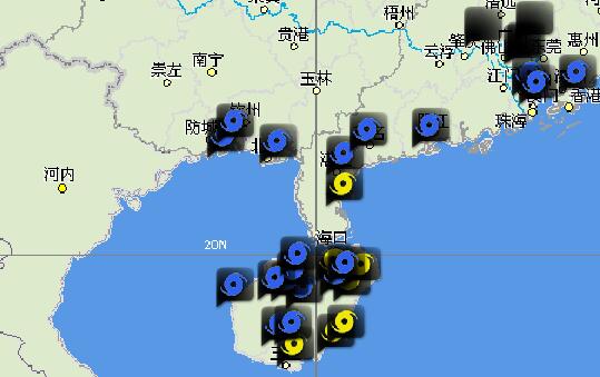 2020年16号台风浪卡即将登陆 广西也将受到影响迎风雨