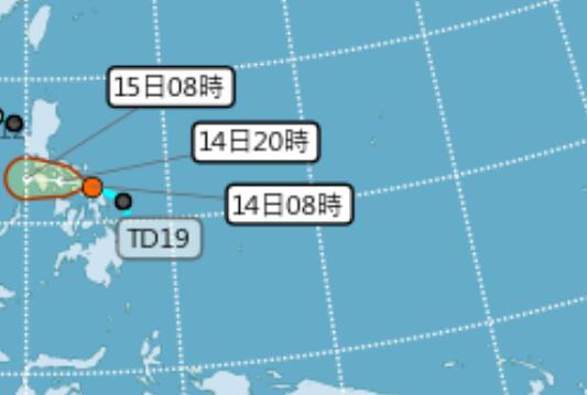  2020年第17号沙德尔未来路径预测图 最新十七号台风路径趋向分析图