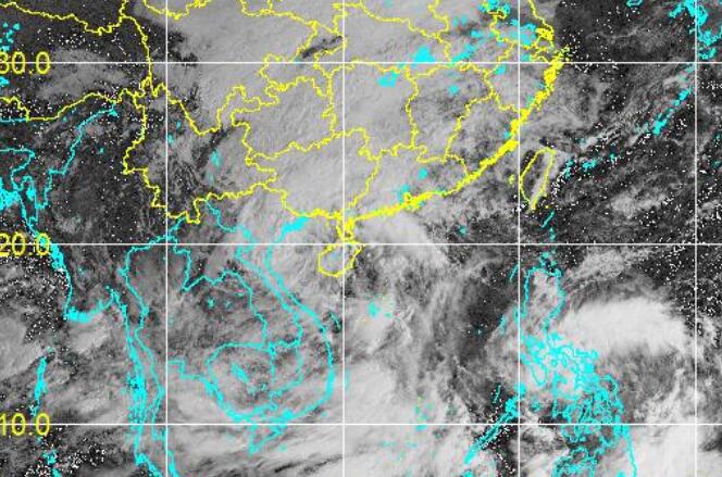 16号台风路径实时发布系统今天云图 台风浪卡最新高清卫星云图变化