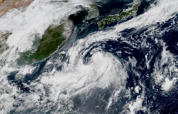 2020年17号台风沙德尔路径实时云图 预计16日前后生成目标越南