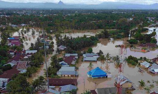 中国地震台网消息发布：印尼苏门答腊岛海域发生5.4级地震