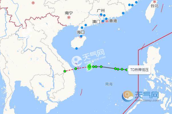 17号台风路径实时发布系统今天 台风"沙德尔"或影响海南沿海地区