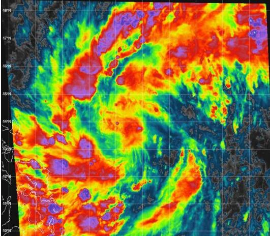 17号台风实时发布系统 台风“沙德尔”最大风力达12级并影响我国华南地区