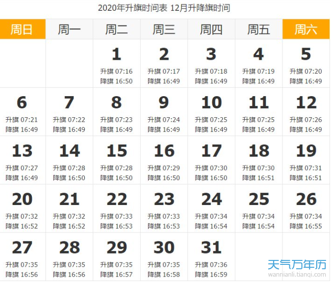 天安门广场升旗仪式时间是固定的吗 2020升国旗仪式是几点钟[图]