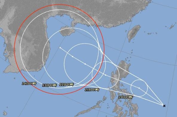今年17号台风沙德尔路径实时发布系统 台风沙德尔未来可达台风级