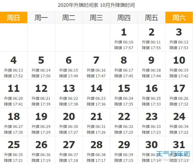 天安门广场升旗仪式时间是固定的吗 2020升国旗仪式是几点钟[图]