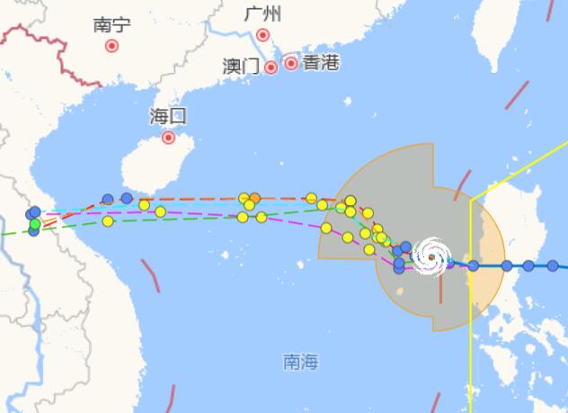 17号台风最新消息2020路径图 台风沙德尔接下来路径走向