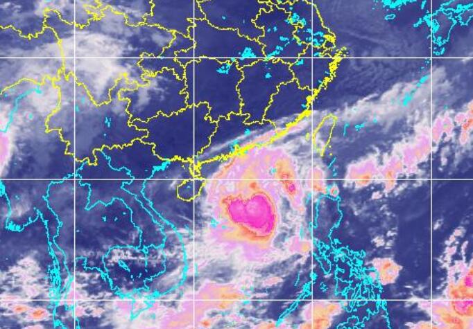 海南17号台风沙德尔最新路径消息 23日夜间-25日海南强风雨来袭