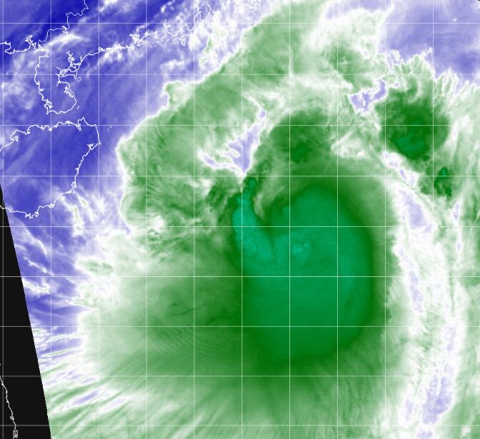 17号台风路径实时发布系统云图今天 “沙德尔”最新高清卫星云图汇总