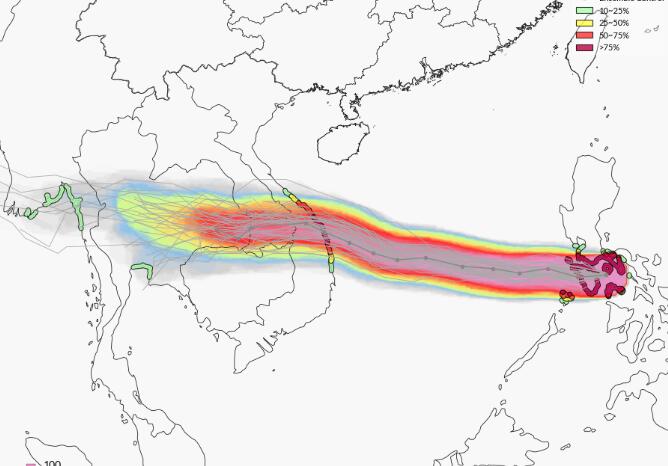 2020年18号台风莫拉菲实时路径图 十八号台风最新路径路径走向图