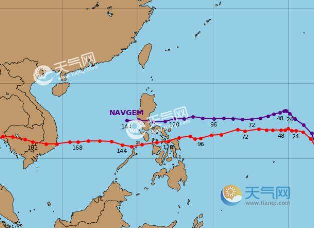 19号台风最新路径图实时发布 台风天鹅未来路径趋势预测图