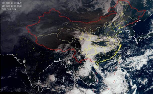 18号台风实时发布系统2020 台风莫拉菲将于今日中移入南海