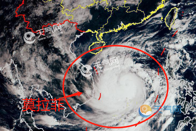 18号台风莫拉菲即将到货 台风莫拉菲升级至14级影响海南