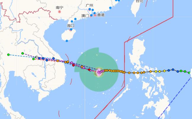 18台风莫拉菲将于28日登陆越南 19号台风紧随其后