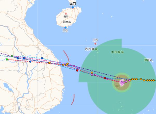 18号台风实时最新消息今天 台风莫拉菲最大风力将达到超强台风级