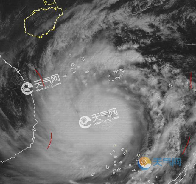 台风路径实时发布系统18号台风云图 台风莫拉菲最新卫星云图发布