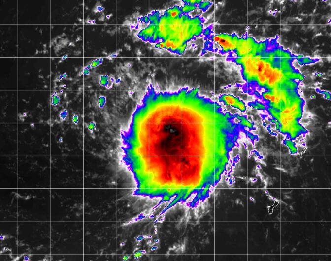 19号台风路径实时发布系统2020今日云图 台风天鹅清晰卫星云图持续追踪